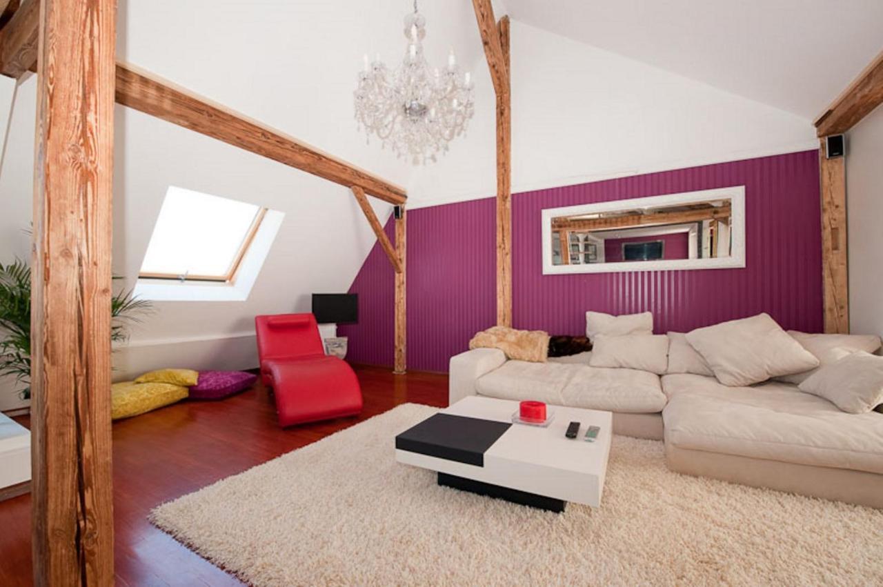 City Lux Apartment in der Stadt Freiburg im Breisgau Buitenkant foto
