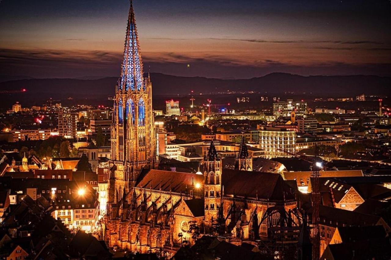 City Lux Apartment in der Stadt Freiburg im Breisgau Buitenkant foto